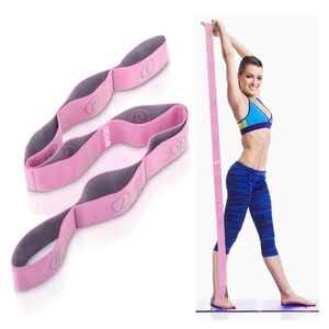 Pink Stretch Resistance Band